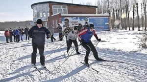 Связисты  вышли на лыжню