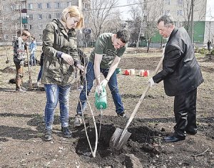 «Зелёная акция»  в честь 70-летия Победы