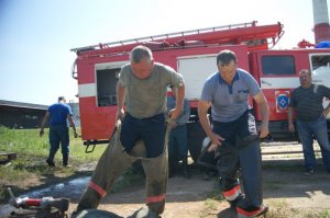 На старт вышли добровольцы-огнеборцы