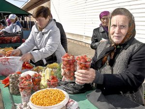 Хит продаж - овощи и саженцы деревьев