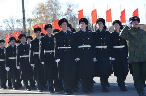 Башкирские кадеты вернулись в Уфу с Парада Памяти