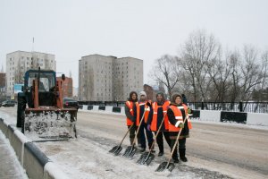 Зимняя трудовая вахта коммунальщиков