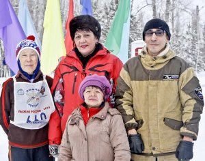 Всероссийский «День снега» на лыжне