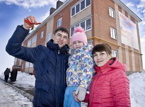 Первые жильцы «Северо-Западного»  получили ключи от квартир