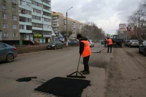 Начался ремонт дорог