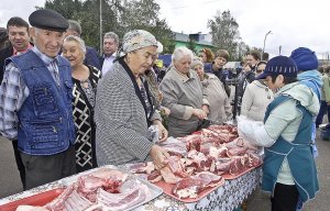 Все дары щедрой осени - на ярмарке