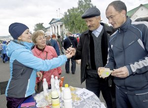 Все дары щедрой осени - на ярмарке