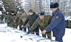 В память о защитниках Ленинграда